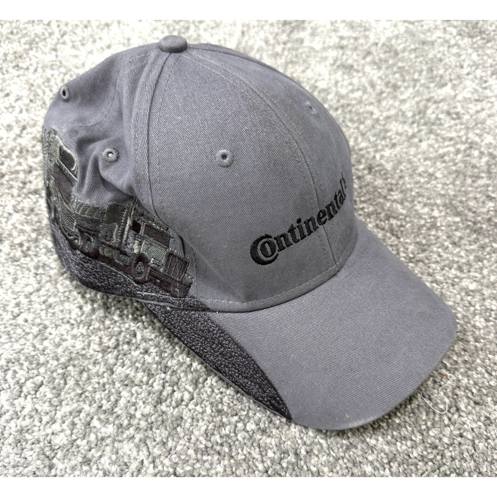 Dri Duck Trucking Hat Continental Gray Embroidered Trucks Baseball Cap Cotton